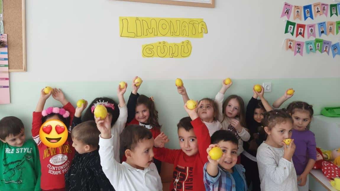 Öğlenci Mor Sınıf Öğrencilerimizin Limonata Etkinliği