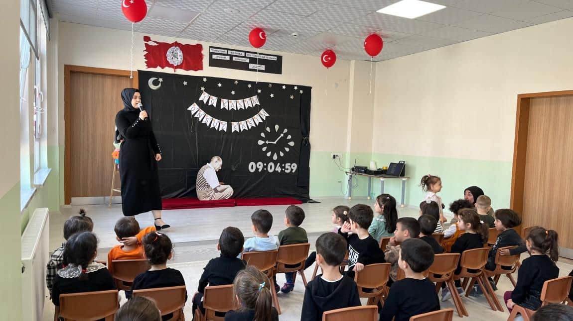 Okulumuz Sabah Grubu Öğrencilerinin 10 Kasım Atatürk' ü Anma Gösterileri